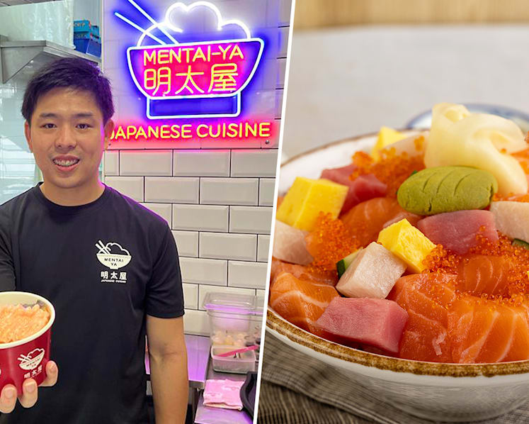 Mentai-Ya Hawker Chain Boss Became Grab Driver To Clear $120K Debt, Now Owns Five Stalls & Two Cafes