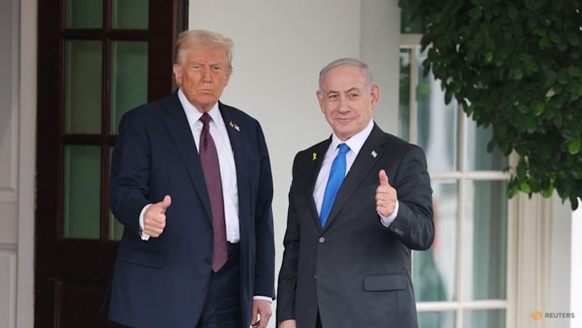Trump 'very confident' of Gaza deal as he hosts Netanyahu