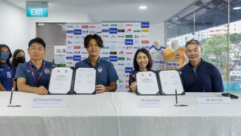 Albirex Niigata umum kolaborasi dengan ITE Kolej Barat