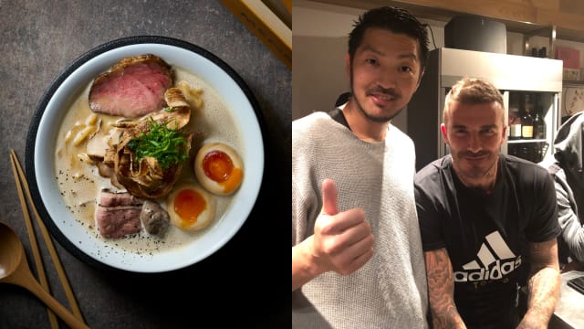 江口洋介、David Beckham都着迷　Mensho Tokyo特色拉面登陆狮城