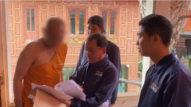 涉嫌持有儿童色情内容视频 泰国和尚被逮捕