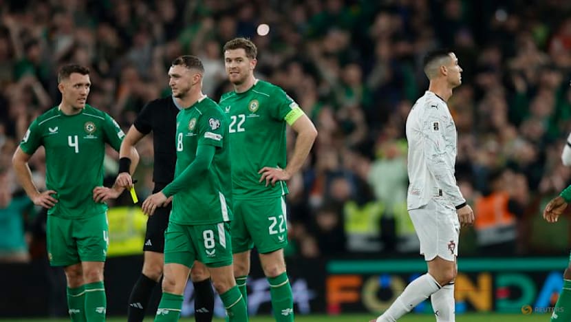 Ronaldo sees red as Ireland stun Portugal to keep hopes alive