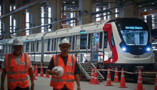 First train unveiled for Johor Bahru-Singapore RTS Link; service will run from 6am to 12am