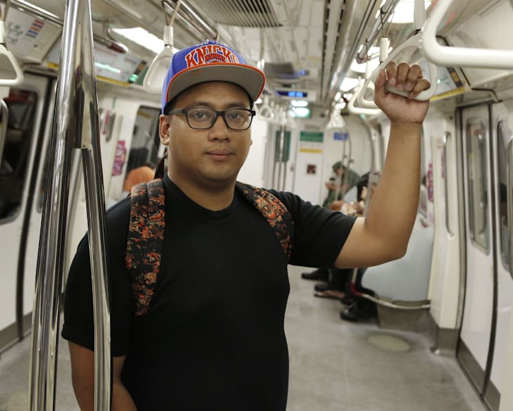 Faces on the Subway: Finding his ‘happy place’ among Minions and Elmo