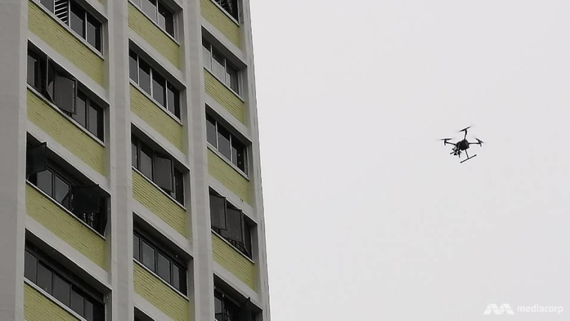 Heady days: Use of drones to detect defects on HDB blocks takes flight