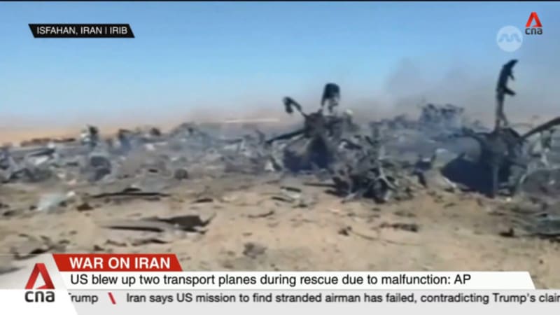 Several enemy aircraft destroyed during US airman rescue mission: Tehran