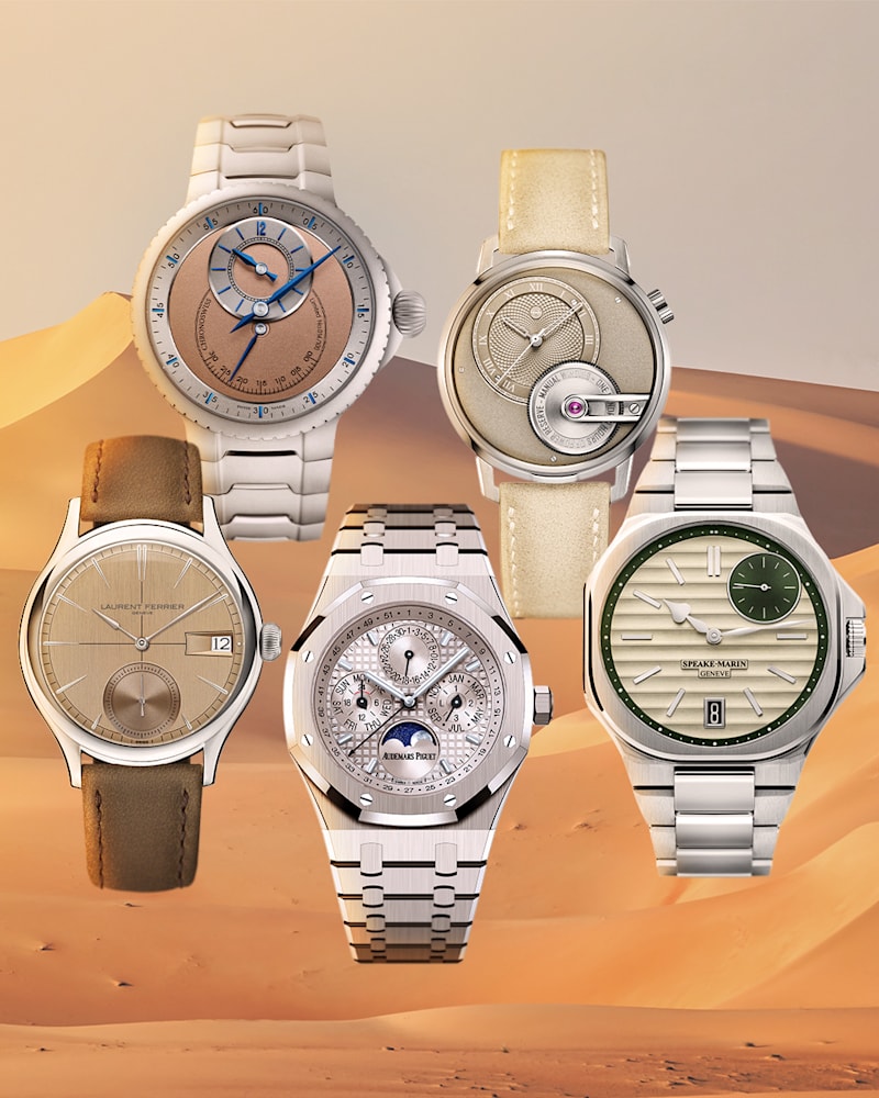 Sands of time: The beige watch trend that’s taking over wrists 