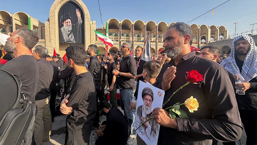 Huge crowds gather as Khamenei funeral ceremonies begin in Iran