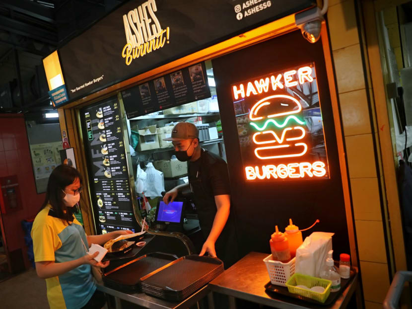 28-year-old Lee Syafiq Muhd Ridzuan Lee is among some young hawkers, also known as “hawkerpreneurs”, in Singapore who are not content with just eking out a living and having a stream of regular customers. They are selling traditional hawker fare with a twist, others are modernising their store front, and all are turning to social media to market their brands with an eye on making it big. 28-year-old Lee Syafiq Muhd Ridzuan Lee is among some young hawkers, also known as “hawkerpreneurs”, in Singapore who are not content with just eking out a living and having a stream of regular customers. They are selling traditional hawker fare with a twist, others are modernising their store front, and all are turning to social media to market their brands with an eye on making it big.