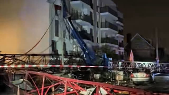 法国北部遭龙卷风袭击 三起重机倒塌致一死四重伤