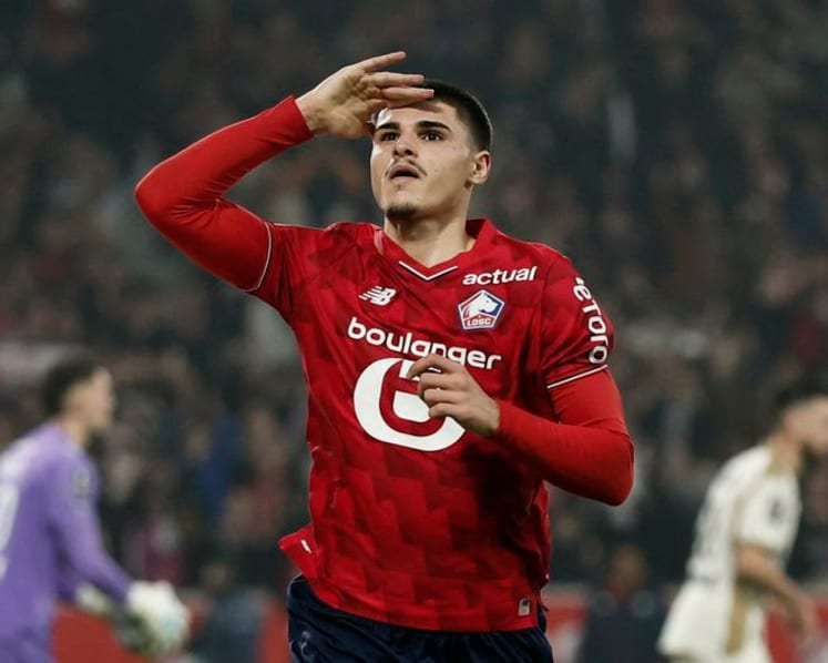 Belgium persuade Lille striker Fernandez-Pardo to commit to their World Cup cause