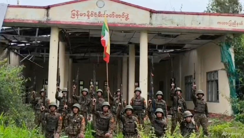 Myanmar junta says historic railway bridge 'bombed, destroyed' Myanmar junta says historic railway bridge 'bombed, destroyed'