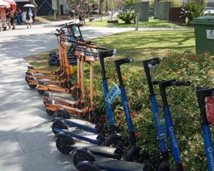 2 e-scooter startups fined for providing illegal sharing services in public spaces
