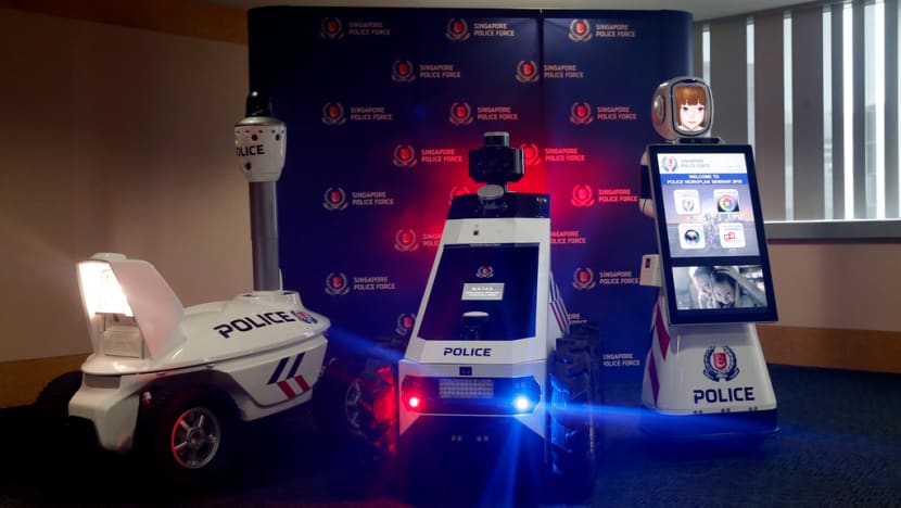 Police issue new smartphones, robots to aid officers in duties