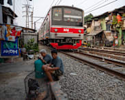 Jakarta's railway communities prepare to move