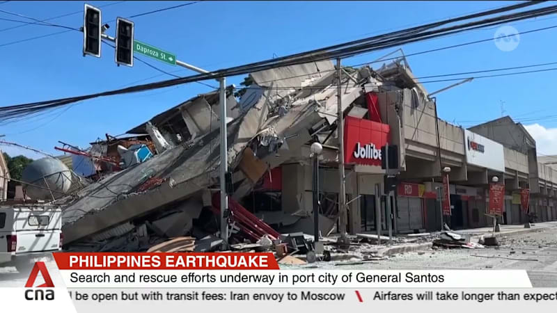 At least 19 dead after 7.8 magnitude quake rocks southern Philippines