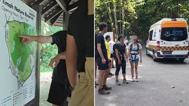 武吉知马自然保护区一人呼吸困难 民防人员到场救援