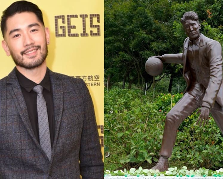 Statue Of Godfrey Gao Playing Basketball Unveiled On What Would Have Been His 38th Birthday
