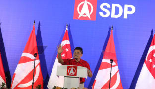 GE2025: SDP rally for Bukit Panjang SMC at Beacon Primary School