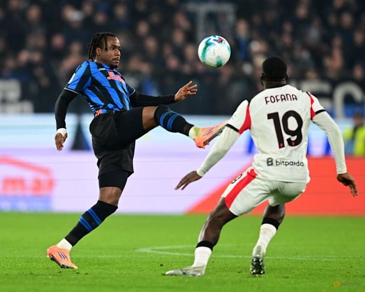 Ricci's early goal not enough as Milan held by spirited Atalanta