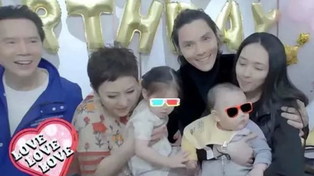 郭碧婷飞香港为婆婆庆生　同框向家老小撇婚变传闻