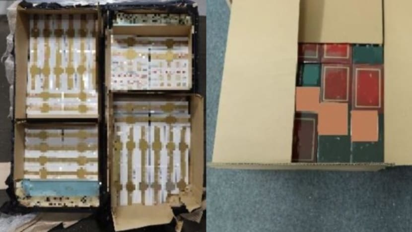 3 men nabbed with 5,000 cartons of contraband cigarettes, evaded more than S$500,000 in duties and taxes