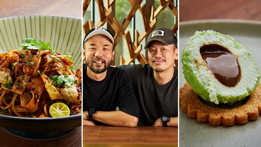 Atas Ondeh Ondeh In Roketto x Kki Collab, Plus Scallop Herh Keow & Orh Luak Pasta