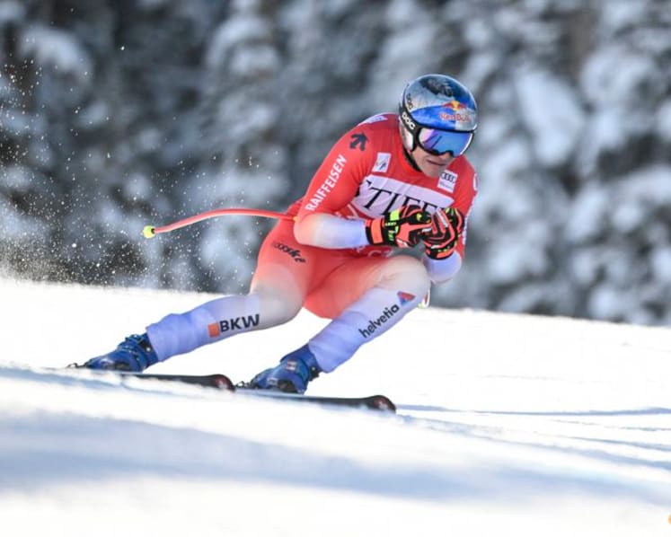 Alpine skiing-Odermatt wins Beaver Creek downhill