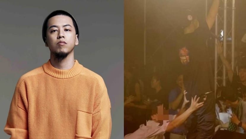 Taiwanese Rapper Furious About Butt Getting Groped By Audience During Performance Taiwanese Rapper Furious About Butt Getting Groped By Audience During Performance
