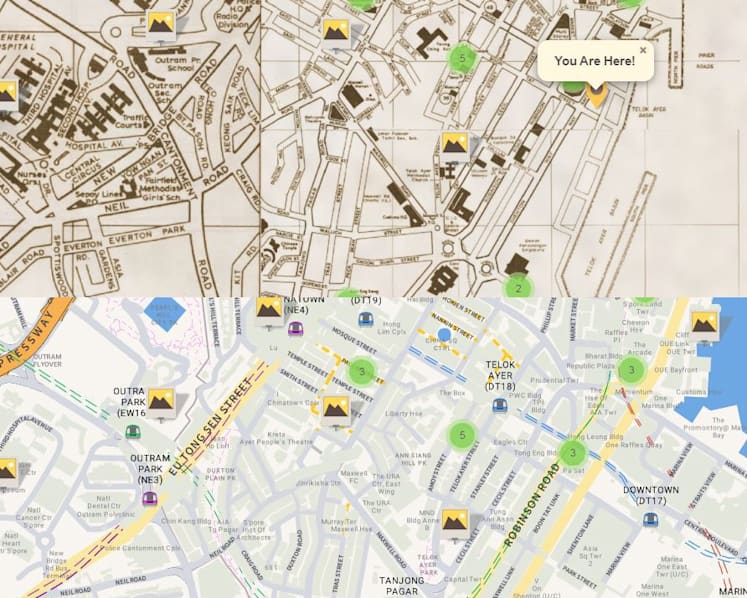 New app allows users to view Singapore’s maps, past and present