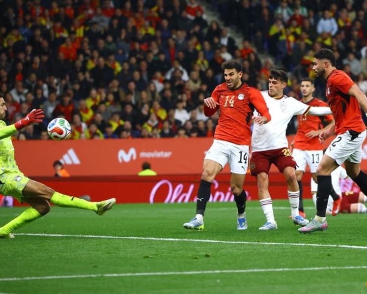 Toothless Spain held to 0-0 draw by Egypt in friendly
