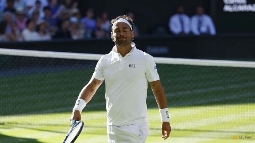 'Best way to say goodbye': Fognini retires after Wimbledon epic with Alcaraz