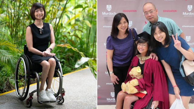 才16岁就因血癌治疗致半瘫 她为家人走出十年阴霾