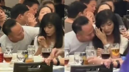 He Sniffed Her Hair? Man Gets Too Close To Michelle Yim, 70, At Dinner Event, Leaving Her Visibly Startled