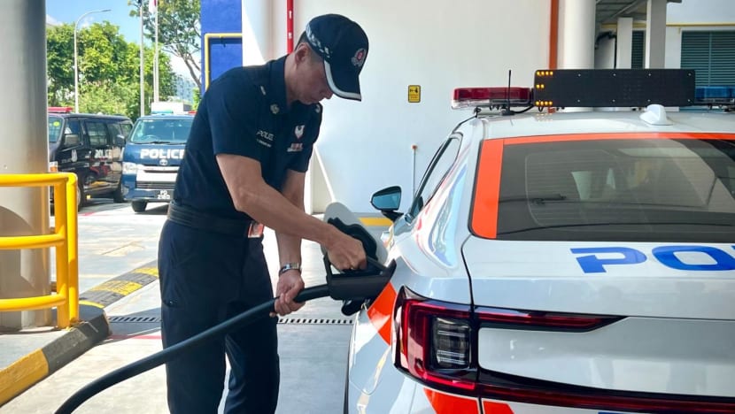 Run-flat tyres, advanced surveillance systems: A look at Traffic Police's new Polestar 2 EVs for highway patrol Run-flat tyres, advanced surveillance systems: A look at Traffic Police's new Polestar 2 EVs for highway patrol