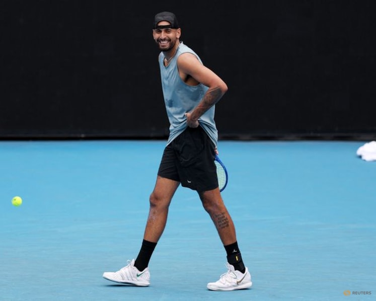 Kyrgios 'thrilled to be back' after first singles win in 15 months