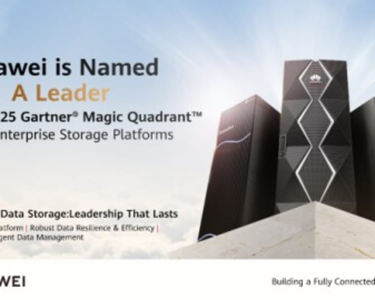 Huawei named a Leader in the Gartner® Magic Quadrant™ for Enterprise Storage Platforms, 2025