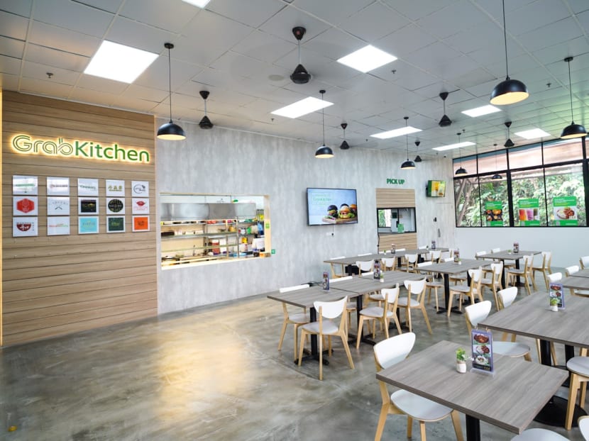 Customers can order their food through the Grab application and choose to have it delivered to their homes or collect it directly from the GrabKitchen. Customers can order their food through the Grab application and choose to have it delivered to their homes or collect it directly from the GrabKitchen.