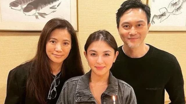 素颜出席外甥女生日会　张智霖白胡须引热议