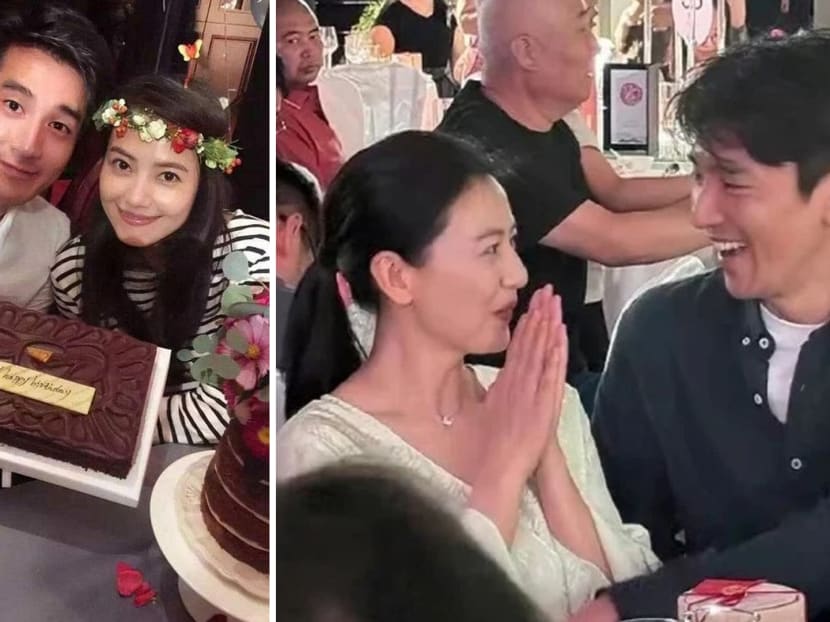 Mark Chao and Gao Yuanyuan, who have been married for 10 years, are still as loving as ever