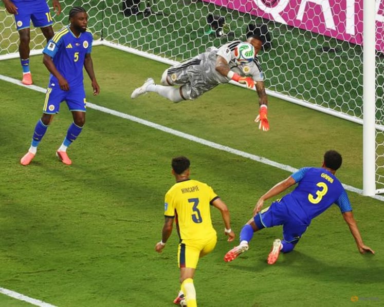 Curacao keeper Room shines in historic World Cup draw with Ecuador