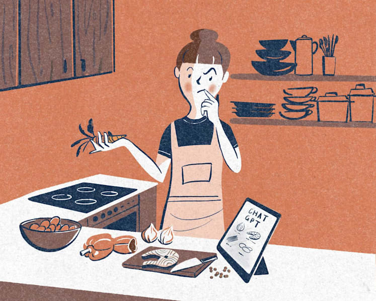 How ChatGPT tried to help me with cooking - but couldn't teach me to love it