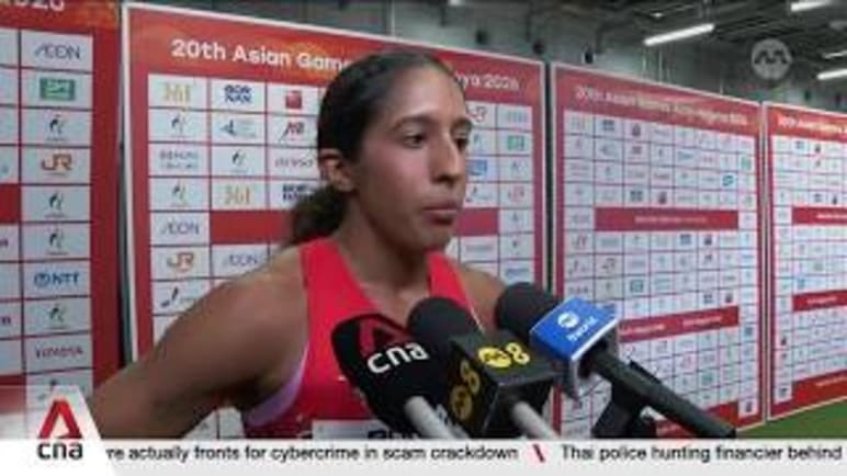 Asian Games 2026: Singapore sprinter Shanti Pereira books spot in women's 100m semi-finals 