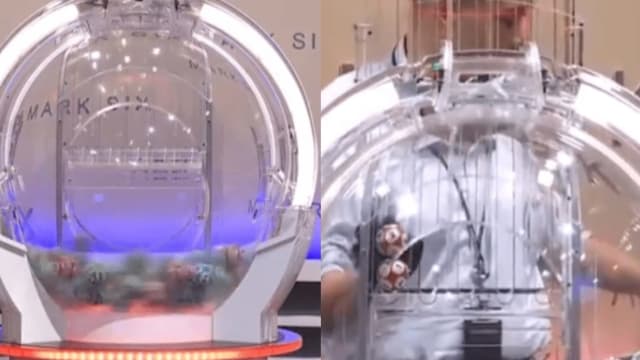 香港六合彩机器故障 搅珠机“搅”不出号码