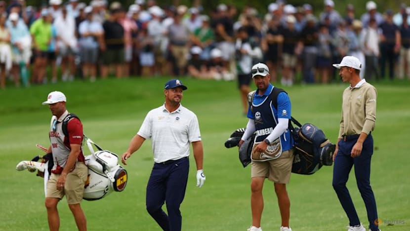 DeChambeau holds two-shot lead after third round in South Africa