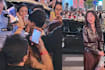 Angie Chiu, 71, Gets Mobbed By Fans, Rushes Into Car & Apparently Forgets Daughter-In-Law