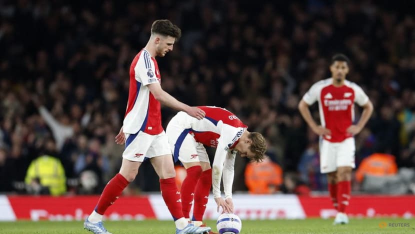 Palace's Mateta denies Arsenal win to leave Liverpool on brink of title