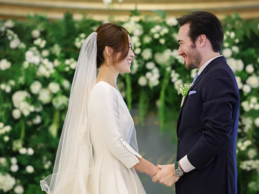 Rebecca Lim is married: The actress ties the knot in laid-back solemnisation and 600-guest wedding dinner