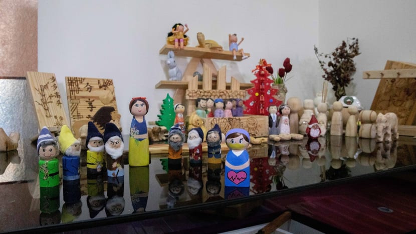 Home videos, letters to neighbours, handmade woodcrafts: How some Singaporeans passed time during Covid-19