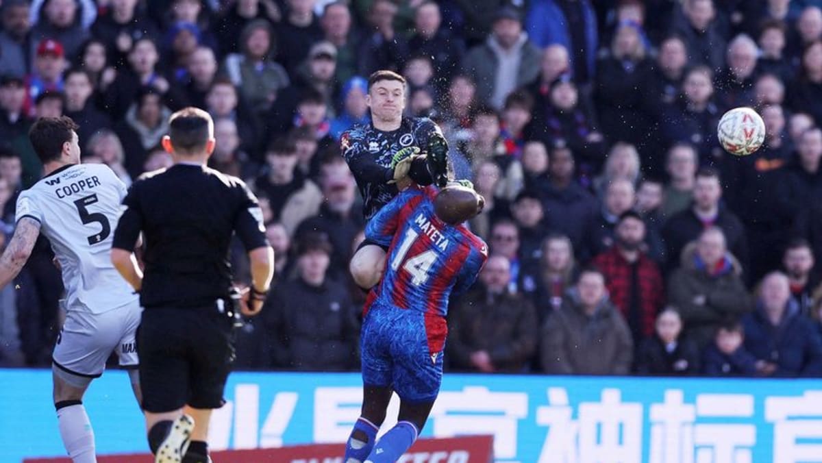 Palace’s Mateta suffers serious head injury, chairman slams ‘reckless challenge’